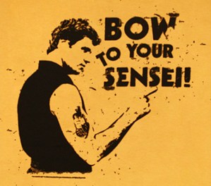 bow to your sensei